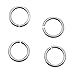 Beadaholique 10-Piece Sterling Open Jump Rings, 5mm, 20-Gauge, Silver