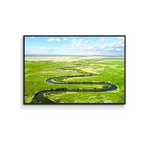 Framed Canvas Wall Art for Living Room, Bedroom Plain Canvas Prints for Home Decoration Ready to Hang - 16x24 inches