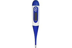 Animal Thermometer Digital L-ED Display Thermometer Fast Reading Accurate Waterproof Pet Digital Rectal Thermometer for Lives