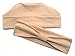 Comfort Cotton Sleep Cap & Headband Chemo Hat Beanie Turban for Cancer Charcoal Gray