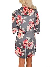 Kimono de gasa para dama, estilo bohemio, para la playa, informal, suelto