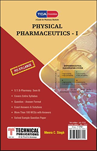 Physical Pharmaceutics I for B. PHARMACY PCI 17 (III - BP302T)