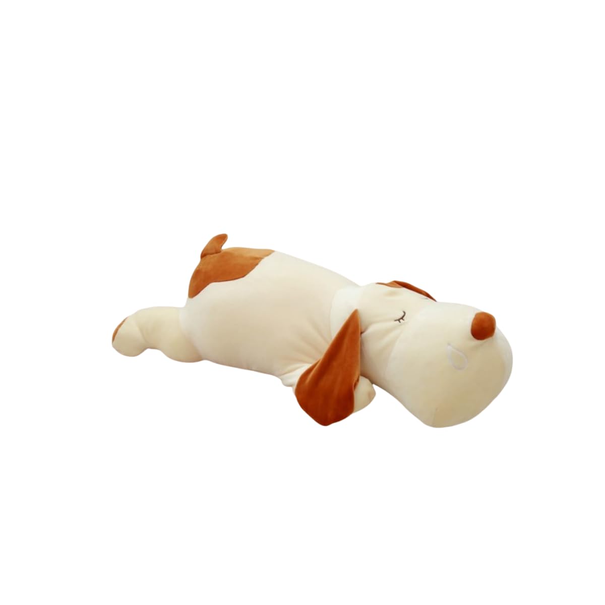 OUKEYI Sleep Dog Plush Hugging Pillow, Very Soft Puppy Stuffed Animals Toy Gifts Gray 21 inch