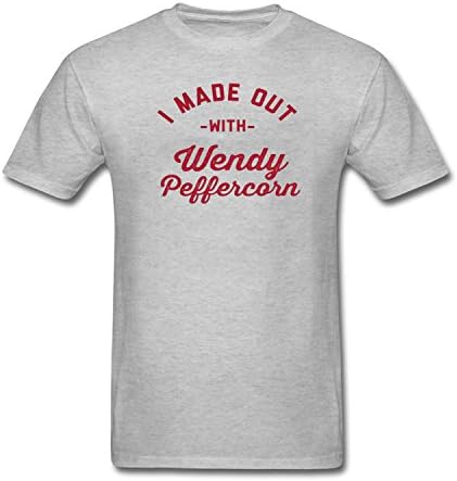 CCBING Men's I Made Out with Wendy Peffercorn Short Sleeve T-Shirt