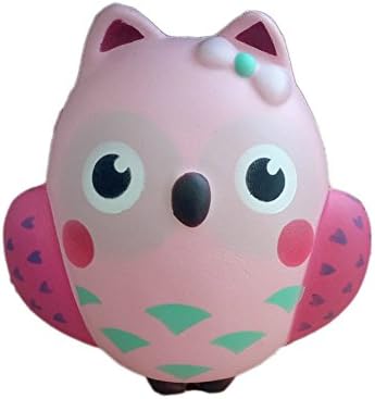 TAIlF Slow Rising Squishies Soft Toy Stress Relief Hand Wrist Toy for Adults and Kids - Owl Shape