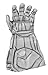 Deluxe Ultron Hands Costume Accessory
