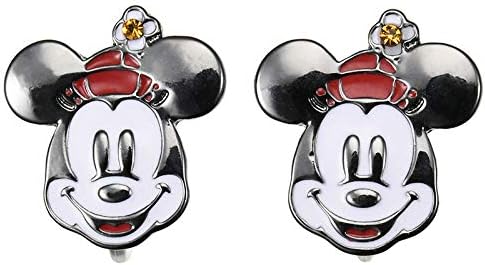 Amazon ディズニーストア 公式 ミニー イヤリング プチフェイス イヤリング 通販