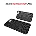 MoboZx iPhone 6 Case, iPhone 6s case, [Premium Tempered Glass Screen Protector Included] Dual-Layer [Rugged PC + Flexible TPU] Slim Protective Anti-Slippery Shock-Proof Bumper for iPhone 6/6S (Black)