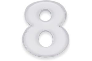 MANOCZY 10”Cardboard Number Mache Chocolate Covered Strawberries Fillable Sweets Candy Container Box(White, 8)