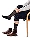 Cityelf 5 or 10 Pack Men Silk Socks Sheer Men Dress Socks Ultra Thin Nylon Sox Summer Cool Crew Socks