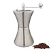 TasteMate Manual Coffee Grinder for Espresso, French Press, Lattes, Spices & More, Portable Stainless Steel Adjustable Coarseness Hand Crank Bur Coffee Grinding Kitchen Gadget