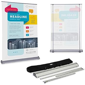Amazon Com Vispronet 39in X 81in Retractable Banner Stand