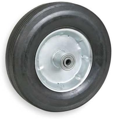 Solid Rubber Wheel, 10 in., 300 lb.