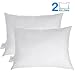 Pillow for Sleeping, 100% Cotton and Super Soft Plush Fiber Fill,Hypoallergenic & Dust Mite Resistant, Five-Star Hotel Collection Bedding Pillows, Standard 20’’x 26’’(Snow-white, 2 Pack)