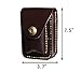 EveryWell Men’s Genuine Leather Cowhide Lighter Holder Case Belt Loop Cigaret Pouch (Brown)thumb 3