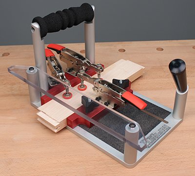 Professional Coping & Crosscut Sled w/Auto-Adjust Toggle Clamps