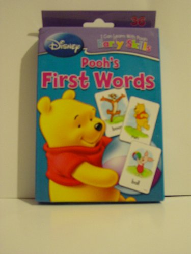Disney I Can Learn with Pooh Early Skills Pooh's First Words Flash Cards