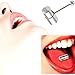 CrazyPiercing Silver Color Vibrating Tongue Ring Stainless Steel Body Piercing With 2 Batteries