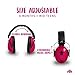 Ems for Kids Earmuffs - Pink. The Original Folding Children's Earmuff Since 2007. Use at Loud Events Including NASCAR, air Shows, Concerts, Festivals and More! ...