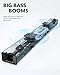 Soundcore Infini Integrated 2.1 Channel Soundbar by Anker, 35-Inch Soundbar for TV with Bluetooth and Wired Connections, Speaker with Built-In Subwoofers, Deep Bass, for Home Theater Audio