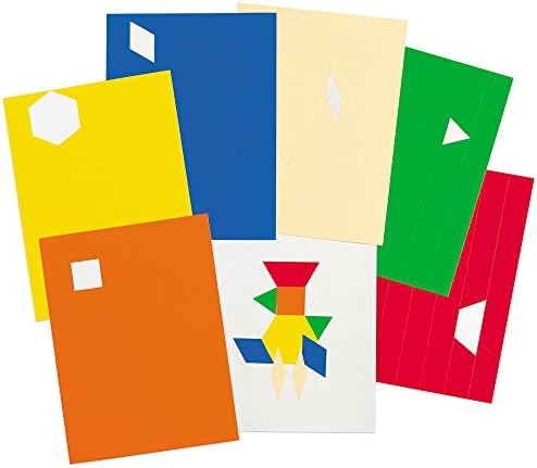 EAI Education Pattern Block Stickers: 927 Pieces