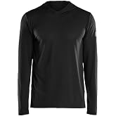 Blaklader Performance Hoodie for Men - Lightweight Moisture Wicking Activewear Pullover with UV Protection, Jacquard Knit