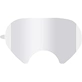 JJunLiM 100 Pack Peel Off Lens Cover Compatible for 3M 6885, 6000, 6700, 6800, 6900 Series Faceshield Cover