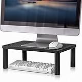Monitor Riser Stand - 3 Height Adjustable Computer