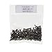 Darice Black Solid Eyes with Washers, 6mm