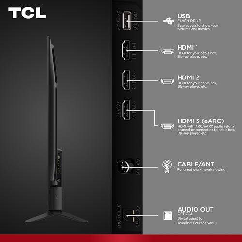 TCL 65" F7D Class 4K UHD HDR QLED Smart TV with Fire TV – 65F7D