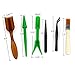 YGEOMER 10pcs Succulent Tools Mini Gardening Hand Tools Set Plant Transplanting Fairy Garden Planting Tools, with 20 Plant Labels as Gift