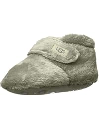 UGG Baby BIXBEE Crib Shoe, Charcoal, 04/05 M US Infant