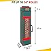 ProPik Wrapping Paper Storage Organizer Bag with Pocket and Handles Including Hanging Loop, Fits 36 Inch Long Rolls, Heavy Duty Material with Clear Window 43