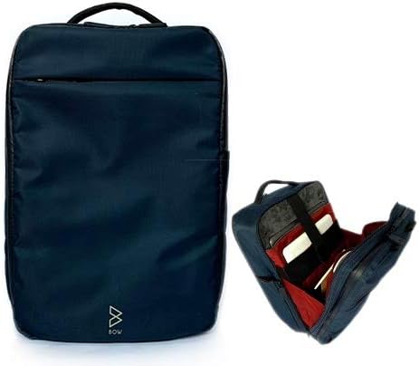 Amazon クイヴァー エックス Quiver X ネイビーxレッド ビジネス ジム グッズ リュック 3way バッグ 撥水 仕事帰り 仕事前 フィットネス Gym Gym スイミング バレーボール バスケットボール テニス ジョッギング 防水 防臭 防災 自転車通勤 Quiver メンズ