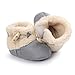 Elevin(TM)Baby Girl Boy Soft Sole Crib Shoes Anti-slip Prewalker Shoes Snow Boots (6~12M, Gray)