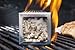 SmokinCube Premium Wood Pellet Smoker Tube for All Types of Grills or Smokers- 4 Hours of Smoke - Cold or Hot Smoking- Ideal for Smoking Cheese Nuts Steaks Fish Pork or Beef - 12