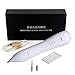 Mole Removal Pen,QrBxa USB Charging Mole Removal Kit Portable Professional Tattoo Spot Freckle Fleshy Nevus Pigment Removal Pen Beauty Device With Replaceable Needles