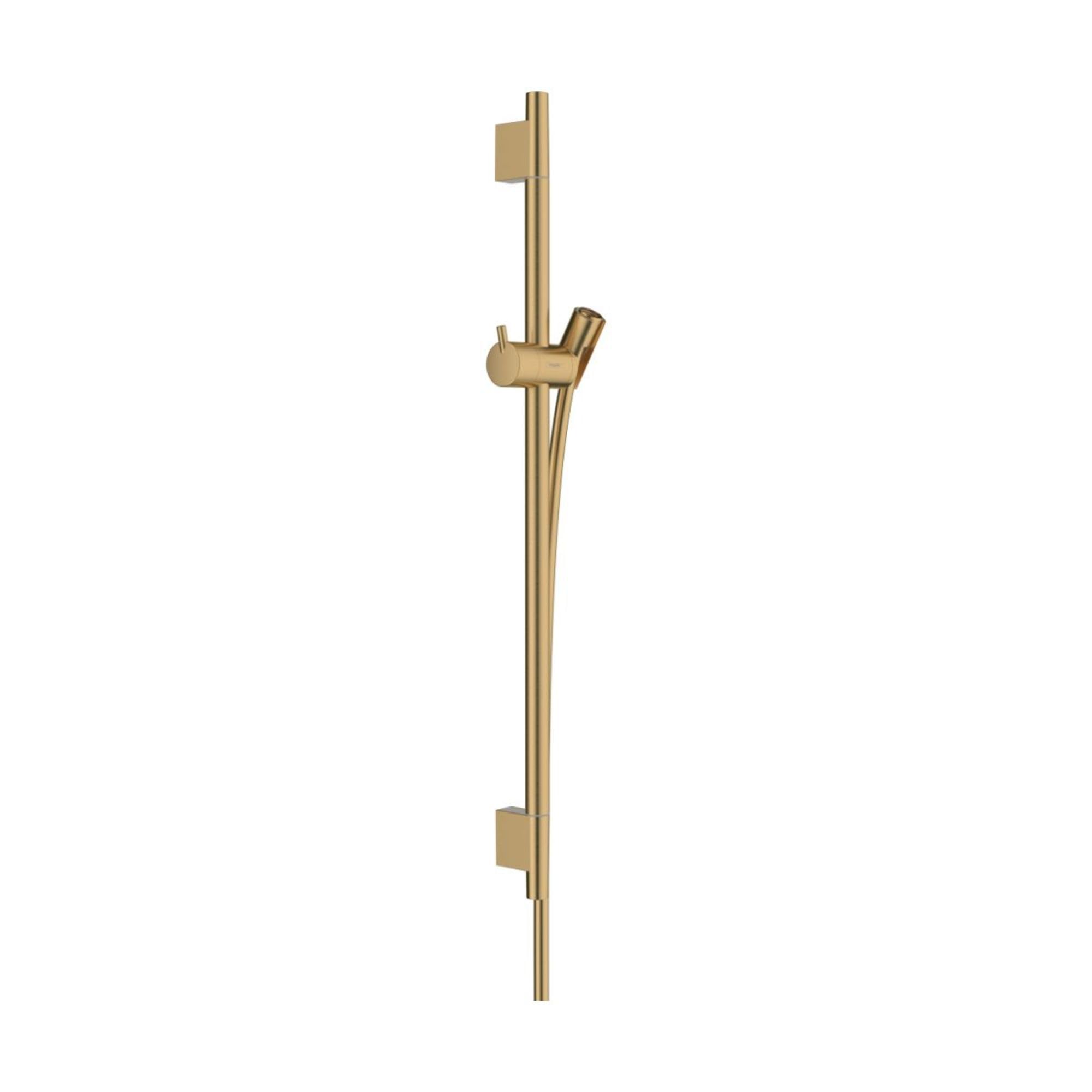 Hansgrohe Unica Shower Rail S Puro 65 Cm With Shower Hose, Brushed Bronze, 28632140