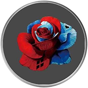 Pop Mount Socket Car Mount for SmartPhone or Tablets for Men - Hold Your Phone - Harley Quinn Rose