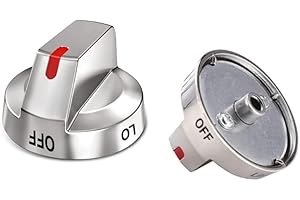 Upgraded Stove Knob for Samsung Gas Range Oven - Replaces DG64-00473A, Compatible with NX58H5600SS, NX58H5650WS, NX58K7850SS 