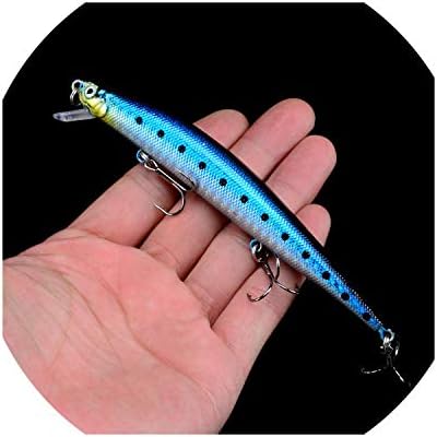 Fishing Lures 12.5cm/12.4g Minnow 6 Color Select Hard Bait Crankbait Wobbler Tackle