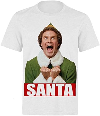 Waterman Falls UK Santa Buddy The Elf Christmas Funny Unisex T-Shirt - Multiple Colours Available