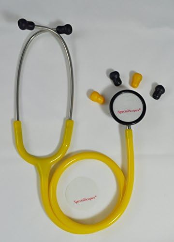 Yellow and Black Specialscopes KT-120 Classic Stethoscope
