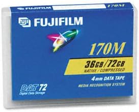 Fuji 1/8 inch Tape DDS DAT72 Data Cartridge CARTRIDGE,4MM,DAT72,36/72 67201 (Pack of 3)