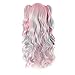 MapofBeauty Lolita 2 Clip Ponytails Long Curly Party Costume Cosplay Wigs