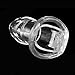 YiFeng Biosourced Resin Male Chastity Cage Device Belt Restraint Men Bondage Fetish ZCS142 (Long, Clear)