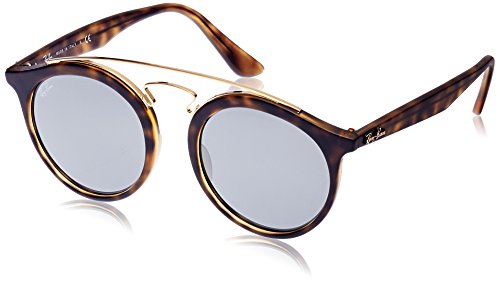 Ray-Ban RB4256 Sunglasses 60926G-49 - Matte Havana Frame, Grey Mirror Silver