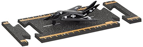 Hot Wings F-117 Nighthawk Jet with Connectible Runway