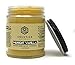 Midnight Vanilla Scented Natural 100% Pure Beeswax Candle, 9 oz - Great for Home Bathroom Living Room Office Study Yoga Spa