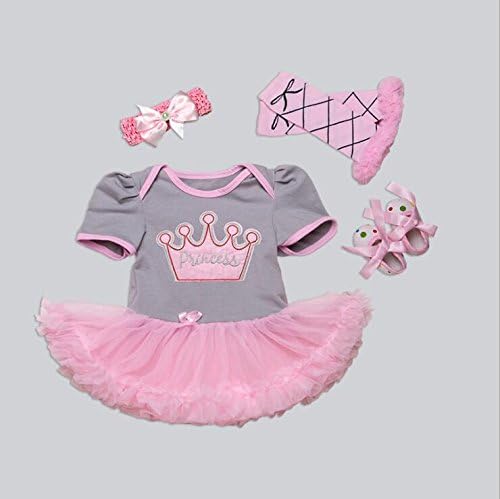 2017 New Baby Clothes Tutu Dress princess Outfits for 20"- 22" Reborn Doll Girl Baby Clothing Baby Dress birthday gift